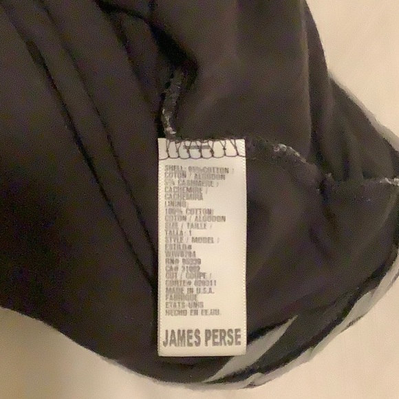 James Perse Gray Cotton Striped Dress Size 1 - Picture 4 of 4